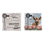 Serviettes, Afrikaans, 20 Piece - 2 Ply